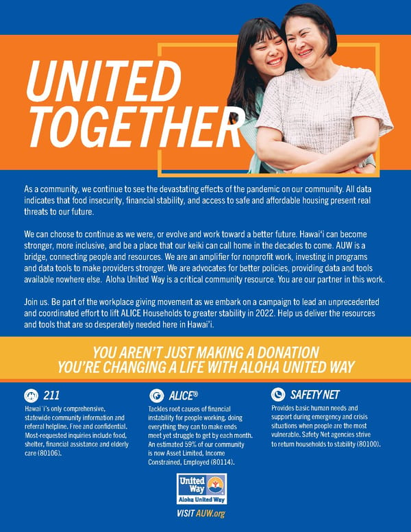 United Together Flyer - Page 1